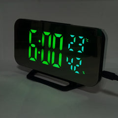 Reloj LED DS-3725LW brillo verde